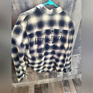 Lethal threat motor gear men's flannel